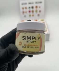 simple sticky live resin sugar