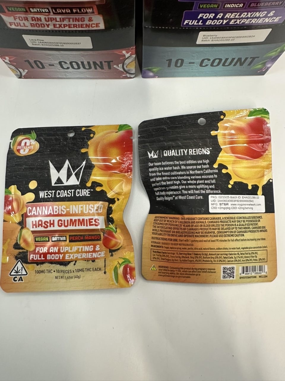 West Coast Cure Hash Rosin