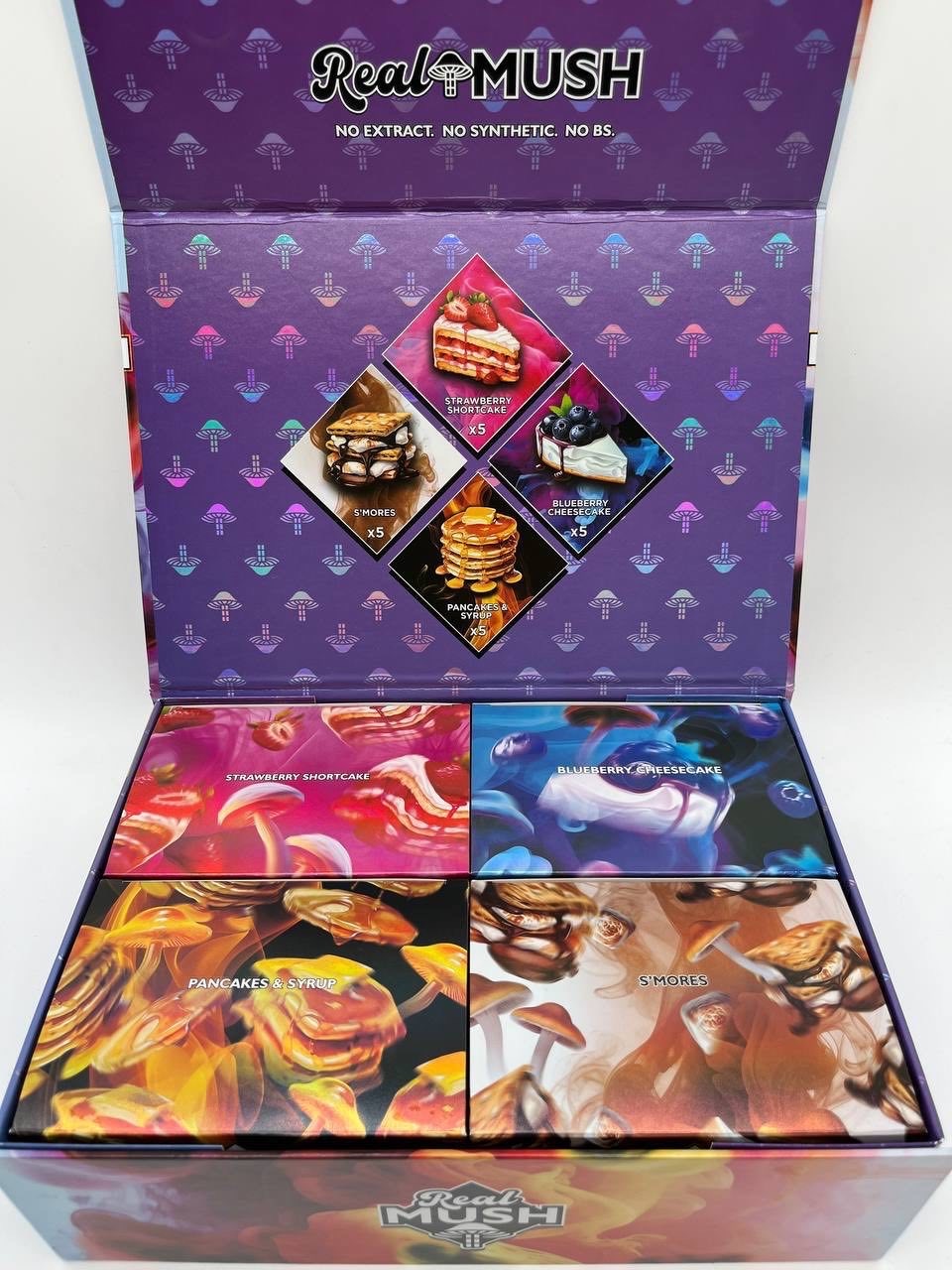 real mush 4g shroom chocolates
