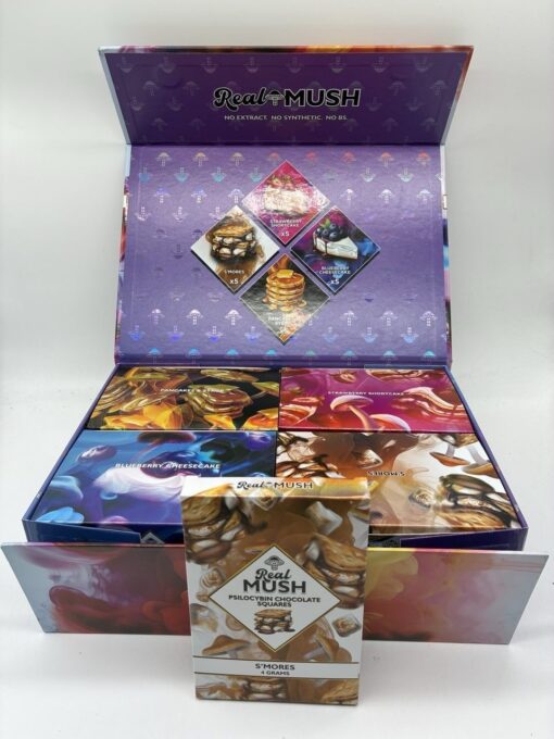 real mush 4g shroom chocolates