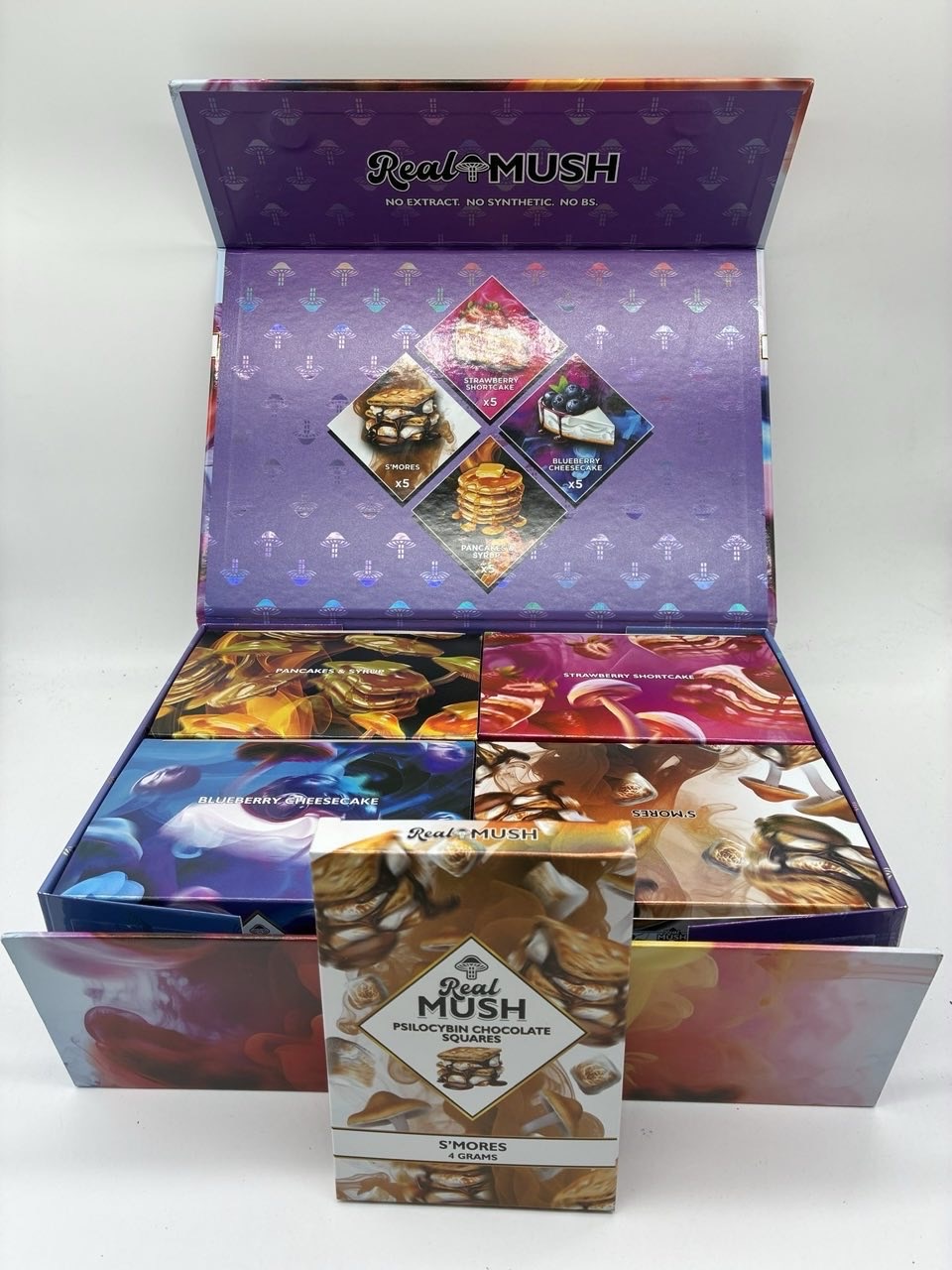 real mush 4g shroom chocolates