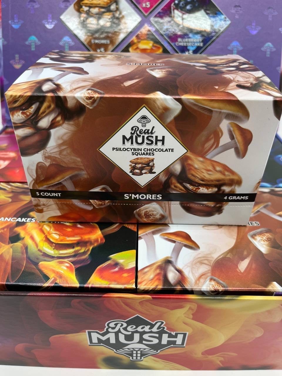 real mush 4g shroom chocolates