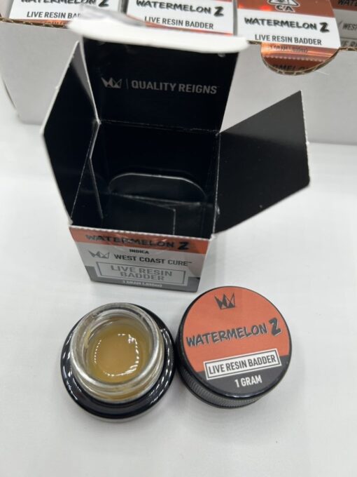 west coast cure live resin