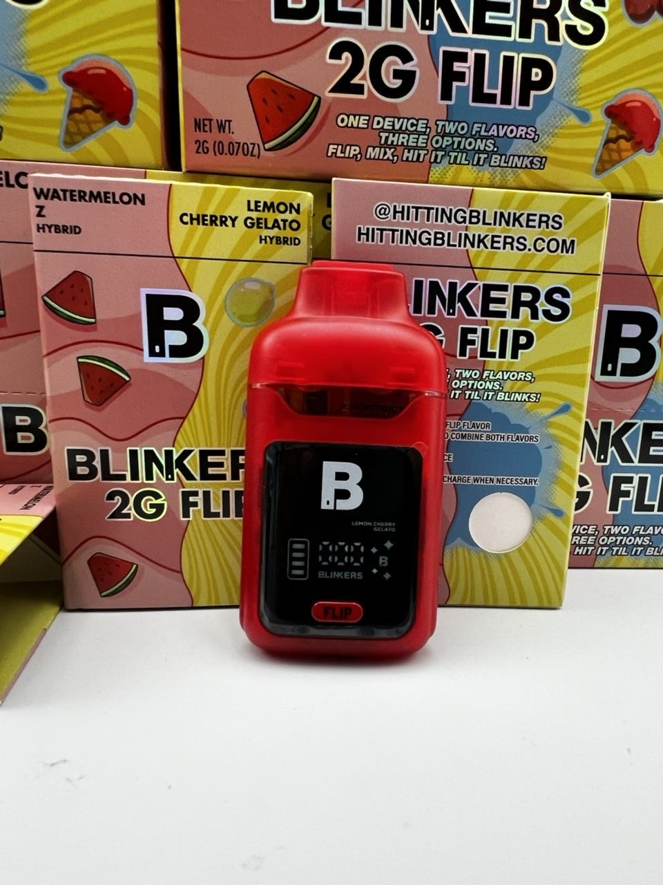 blinkers flip