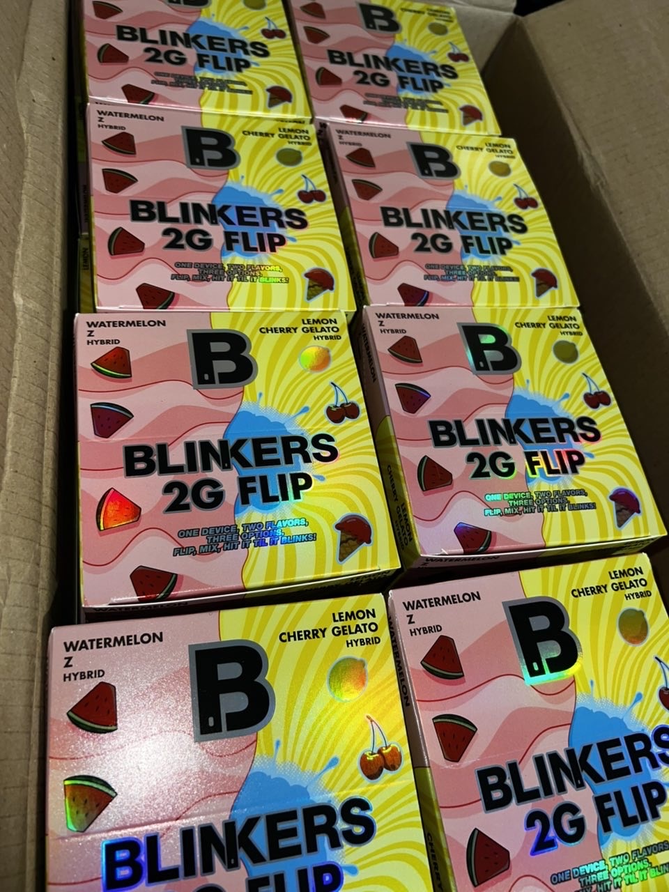 blinkers flip