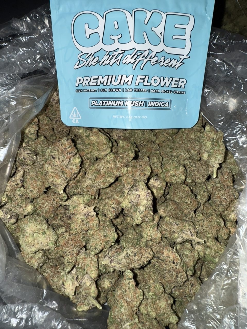 Cake brand premium flower