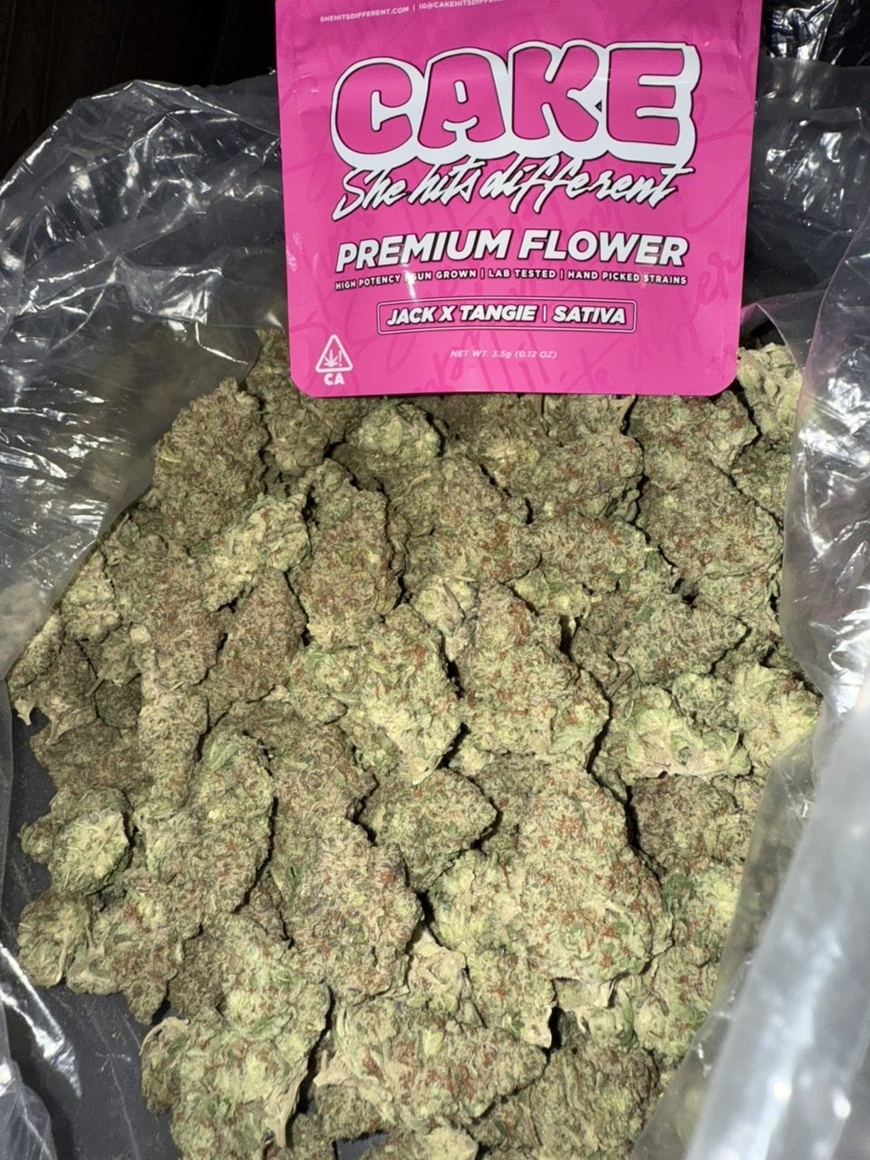 Cake brand premium flower